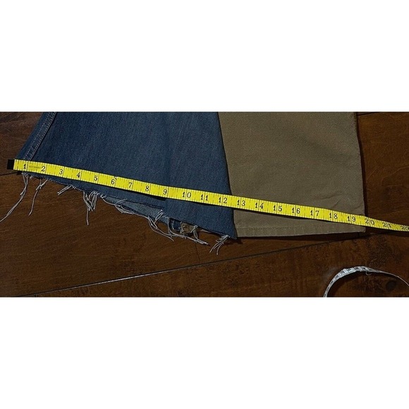 Kickwear Baggy y2k Handmade“JNCO STYLE mammoth Style” 20 Inch Leg 36x30 - Picture 4 of 13